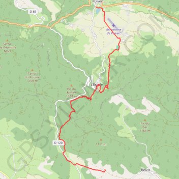 Itinéraire 30-JUIL-16 12:23:30, distance, dénivelé, altitude, carte, profil, trace GPS
