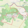 Itinéraire Circuit VTC N°1 - "Salignac le bourg", distance, dénivelé, altitude, carte, profil, trace GPS