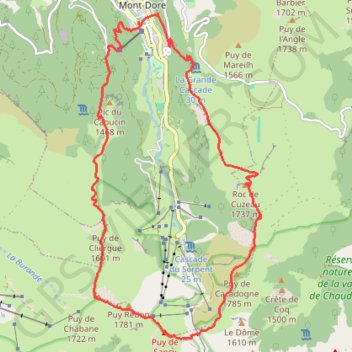 Itinéraire ITI0584-MNT, distance, dénivelé, altitude, carte, profil, trace GPS
