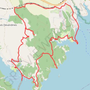 Itinéraire Les Curattes, Chorges, distance, dénivelé, altitude, carte, profil, trace GPS
