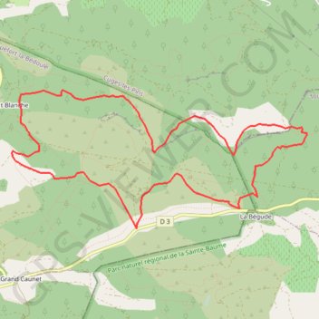 Itinéraire Barres de Font Blanche, distance, dénivelé, altitude, carte, profil, trace GPS