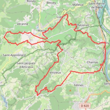 Itinéraire VTT, distance, dénivelé, altitude, carte, profil, trace GPS