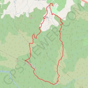 Itinéraire Argelès chapelle Saint Laurent, distance, dénivelé, altitude, carte, profil, trace GPS