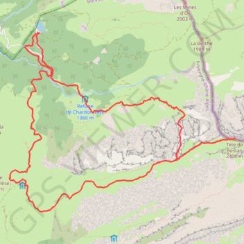 Itinéraire Tête de Bostan, distance, dénivelé, altitude, carte, profil, trace GPS