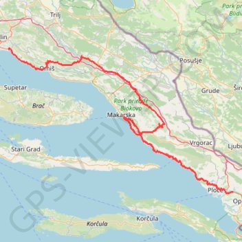 Itinéraire Track Log File - 09/06/2008 18:39:1, distance, dénivelé, altitude, carte, profil, trace GPS