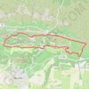 Itinéraire Le Destet - Mouriès, distance, dénivelé, altitude, carte, profil, trace GPS