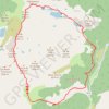 Itinéraire Pic Rouge de Bassiès, distance, dénivelé, altitude, carte, profil, trace GPS