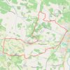 Itinéraire Vers le château des Evèques à Larressingle, distance, dénivelé, altitude, carte, profil, trace GPS