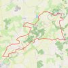 Itinéraire De Guéhenno vers le Lay, distance, dénivelé, altitude, carte, profil, trace GPS