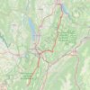 Itinéraire 1-Annecy - Saint Pierre de Chartreuse V2, distance, dénivelé, altitude, carte, profil, trace GPS