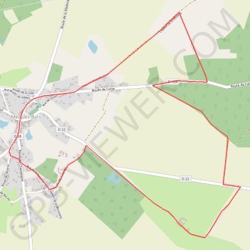 Itinéraire Champvioux, distance, dénivelé, altitude, carte, profil, trace GPS