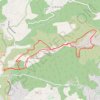 Itinéraire Du Destel au Groupatier, distance, dénivelé, altitude, carte, profil, trace GPS