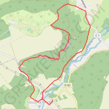 Itinéraire Balade à Madagascar, distance, dénivelé, altitude, carte, profil, trace GPS
