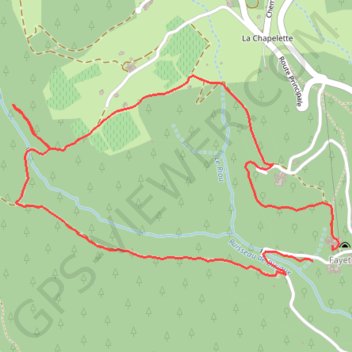 Itinéraire Le Blajoux, distance, dénivelé, altitude, carte, profil, trace GPS