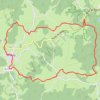 Itinéraire Parc du Morvan - Brassy, distance, dénivelé, altitude, carte, profil, trace GPS