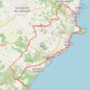 Itinéraire B2+ SonServa Calla Mundia 41km, distance, dénivelé, altitude, carte, profil, trace GPS