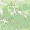 Itinéraire La Coue Rouge, distance, dénivelé, altitude, carte, profil, trace GPS