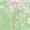 Itinéraire vaison-la-romaine-2018, distance, dénivelé, altitude, carte, profil, trace GPS