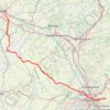 Itinéraire Sans titre, distance, dénivelé, altitude, carte, profil, trace GPS