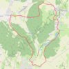 Itinéraire Eydoche (38), distance, dénivelé, altitude, carte, profil, trace GPS