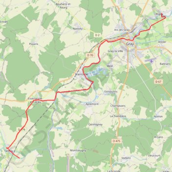 Itinéraire 26-JUIL-20 04:51:12 PM, distance, dénivelé, altitude, carte, profil, trace GPS