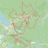 Itinéraire Boréalys Mont-Tremblant 80K, distance, dénivelé, altitude, carte, profil, trace GPS