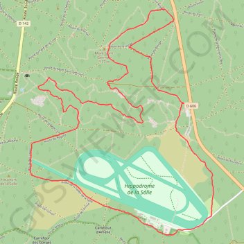 Itinéraire Fontainebleau Solle Saint-Germain 19-03-2020, distance, dénivelé, altitude, carte, profil, trace GPS