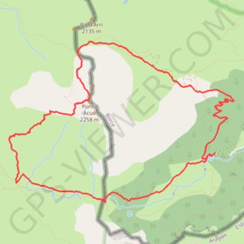 Itinéraire Gabedaille Acue Couecq Espelunguère, distance, dénivelé, altitude, carte, profil, trace GPS