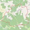 Itinéraire 2026 01 17 boucle 2 12.3 km, distance, dénivelé, altitude, carte, profil, trace GPS