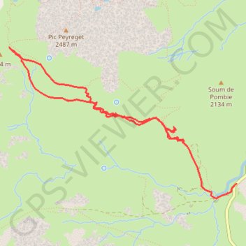 Itinéraire Col d'ilou, distance, dénivelé, altitude, carte, profil, trace GPS