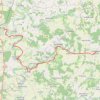 Itinéraire Ruffec-Champagne-Mouton, distance, dénivelé, altitude, carte, profil, trace GPS