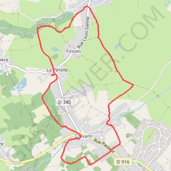Itinéraire La Pérelle, distance, dénivelé, altitude, carte, profil, trace GPS