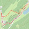 Itinéraire Lac de Lamoura, distance, dénivelé, altitude, carte, profil, trace GPS