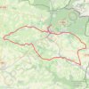 Itinéraire Entre l'Oise et le Thon, distance, dénivelé, altitude, carte, profil, trace GPS