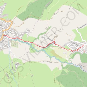 Itinéraire Saillagouse - Llo, distance, dénivelé, altitude, carte, profil, trace GPS
