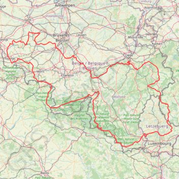 Itinéraire De Guirsch à Gendron, distance, dénivelé, altitude, carte, profil, trace GPS
