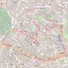 Itinéraire Balade Montmartre, distance, dénivelé, altitude, carte, profil, trace GPS