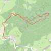 Itinéraire Forêt de combeloup (isère), distance, dénivelé, altitude, carte, profil, trace GPS