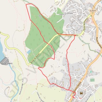 Itinéraire Chemin des cabanons Pointus, distance, dénivelé, altitude, carte, profil, trace GPS