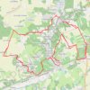 Itinéraire Pocé-sur-Cisse, distance, dénivelé, altitude, carte, profil, trace GPS