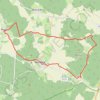 Itinéraire De Brosses à Vaudonjon, distance, dénivelé, altitude, carte, profil, trace GPS