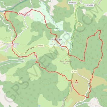 Itinéraire ITILAR034V50G7LS, distance, dénivelé, altitude, carte, profil, trace GPS