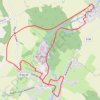 Itinéraire Sentier de la Folie - La Comté, distance, dénivelé, altitude, carte, profil, trace GPS
