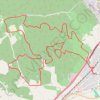 Itinéraire Rando de Nuit Milhaud, distance, dénivelé, altitude, carte, profil, trace GPS
