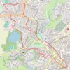 Itinéraire Fougères, distance, dénivelé, altitude, carte, profil, trace GPS