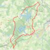 Itinéraire Circuit des étangs Sud - Rhodes, distance, dénivelé, altitude, carte, profil, trace GPS