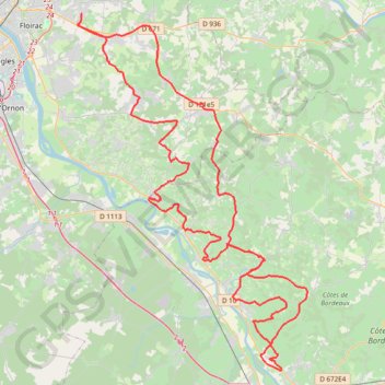 Itinéraire ec_4h30, distance, dénivelé, altitude, carte, profil, trace GPS
