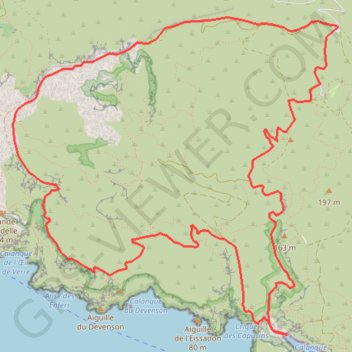 Itinéraire Rando du col de La GARDIOLE à en Vau et Devenson, distance, dénivelé, altitude, carte, profil, trace GPS