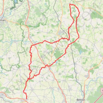 Itinéraire 110 km, distance, dénivelé, altitude, carte, profil, trace GPS