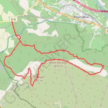 Itinéraire MONTS AURELIENS RA 081021 16 800 77, distance, dénivelé, altitude, carte, profil, trace GPS